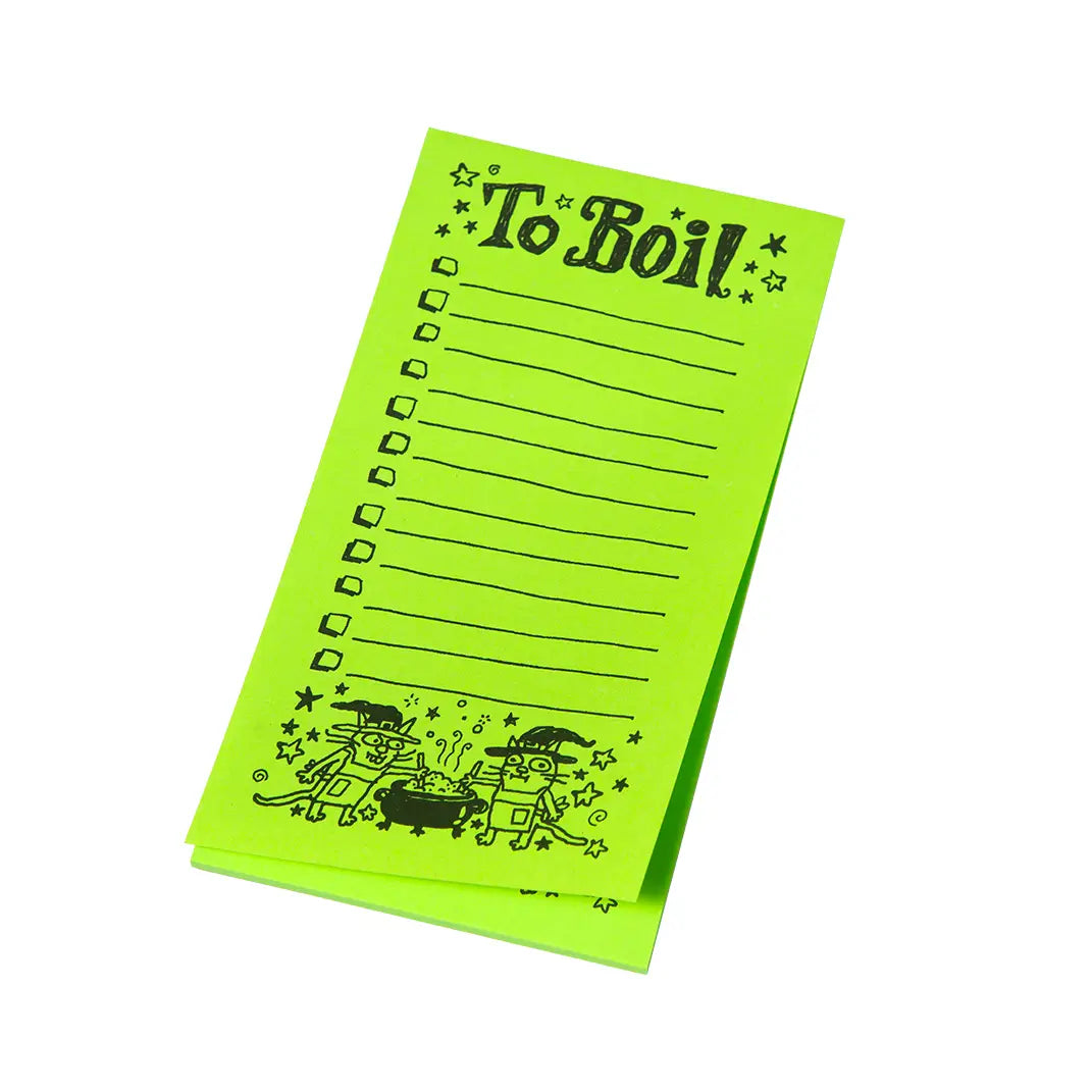 Toil and Trouble Grocery Notepad