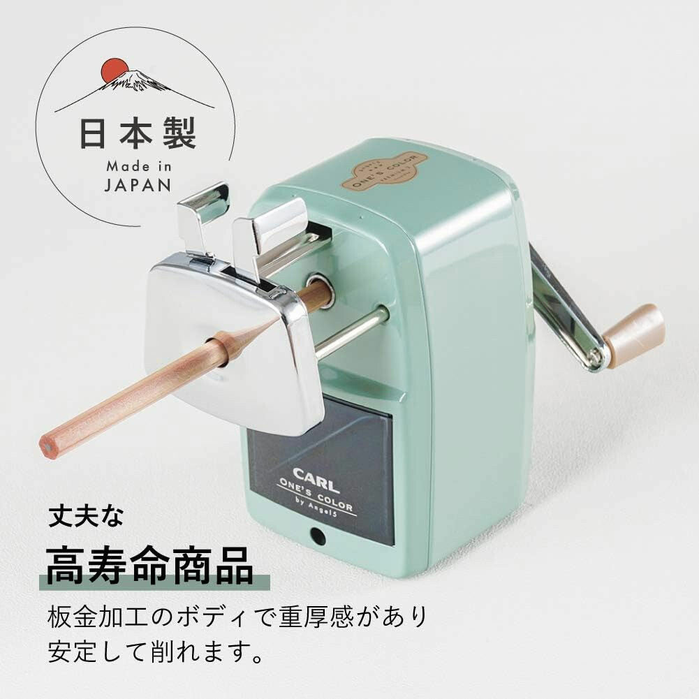 Carl 5 Premium 3 Hand Crank Pencil Sharpener