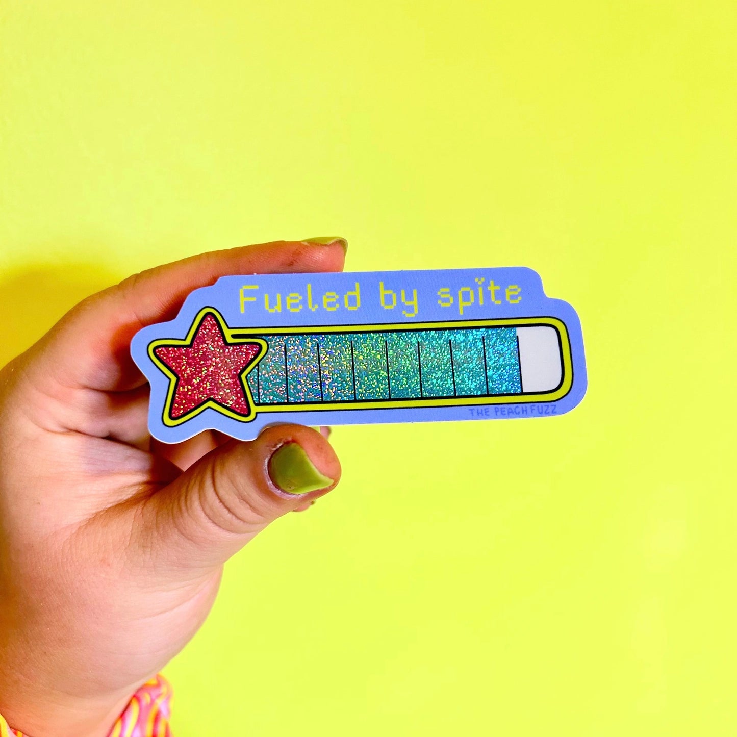 Fueled By Spite Sticker