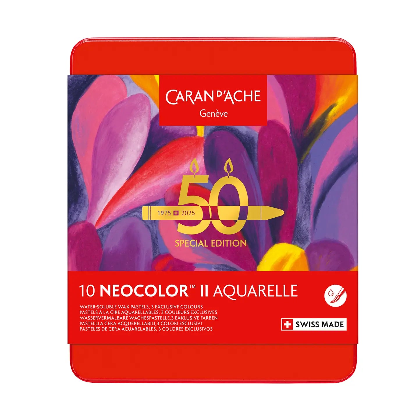 Neocolor II 50th Anniversary -Pop - Caran d'Ache – bobo design studio
