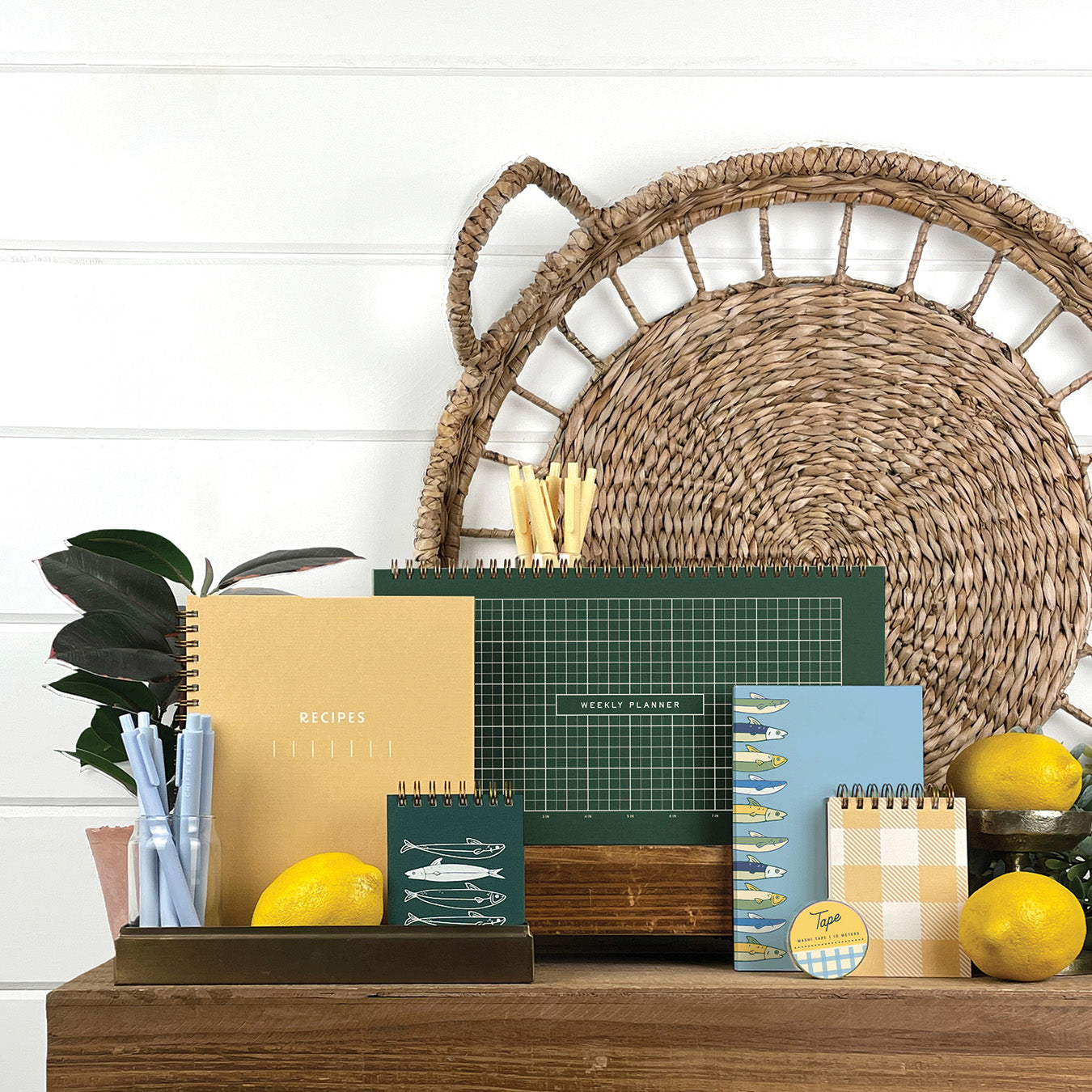 Ruler Grid Weekly Desktop Planner