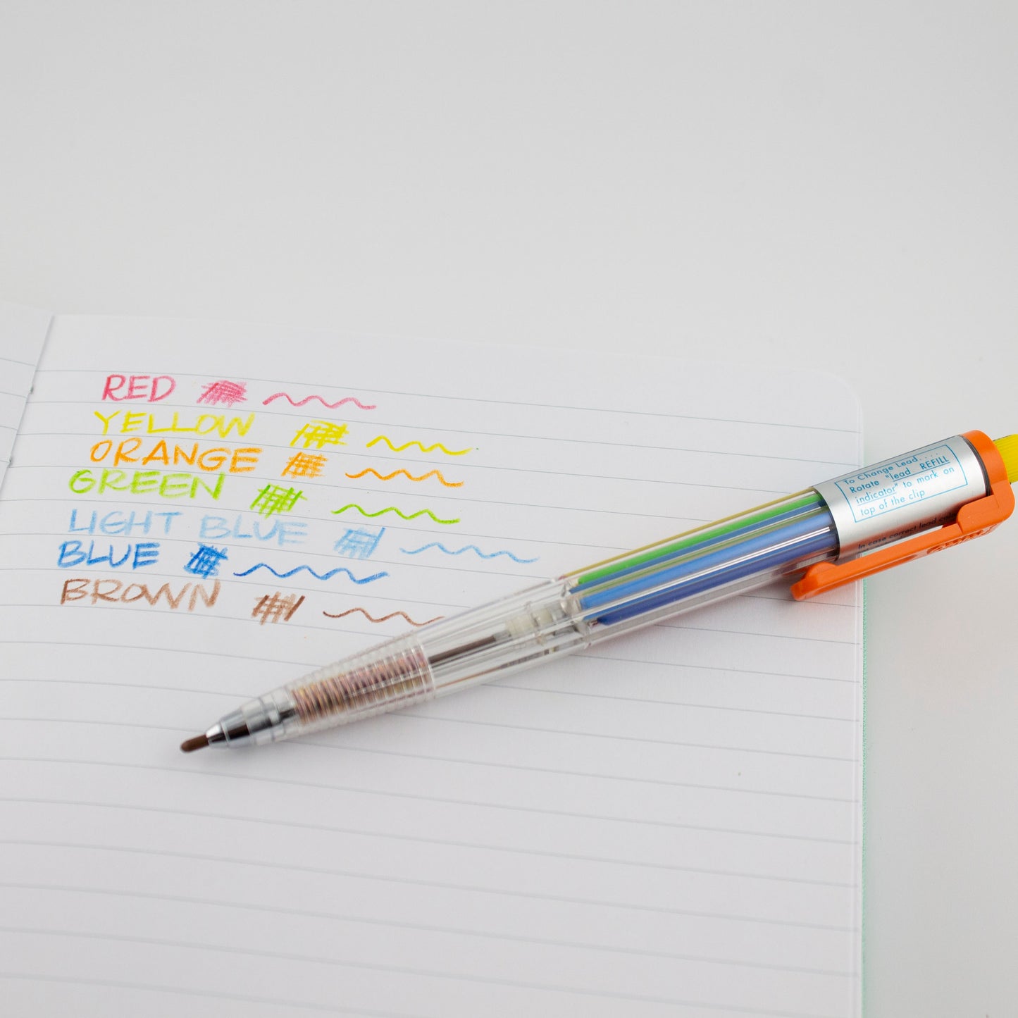 Pentel 8 Color Mechanical Pencil