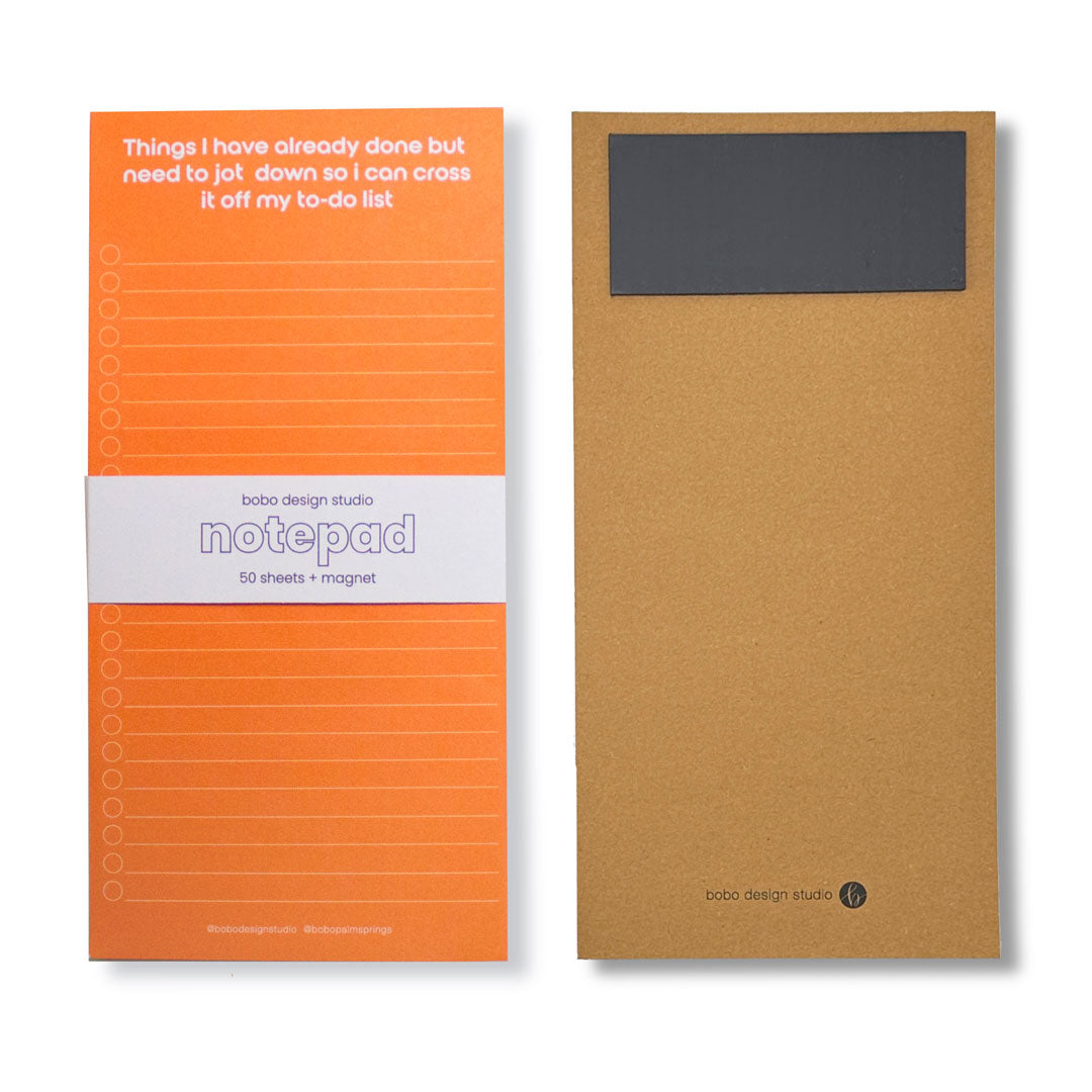 ADHD To-Do List Long Notepad