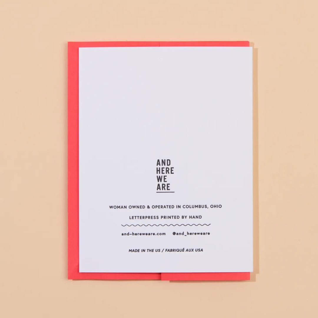 Our Favorite Couple - Greeting Card - And Here We Are