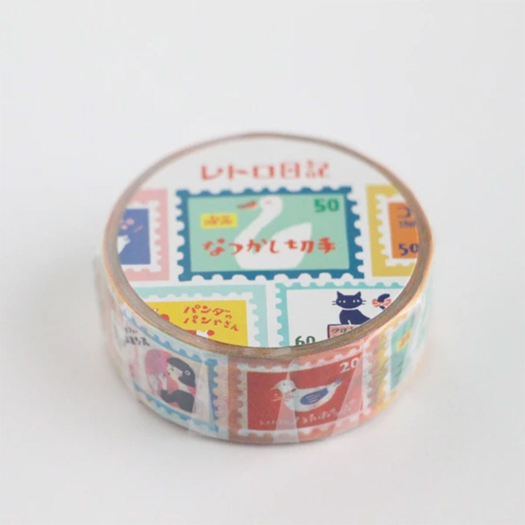 Animal Postage Stamp Washi Tape