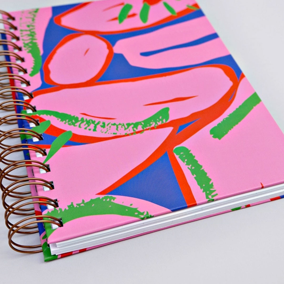 Capri Hard Cover Undated Weekly Planner- The Completist
