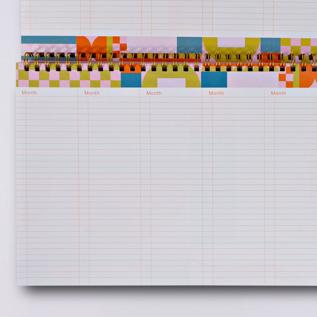 Ginger Weekly Organizer Book -The Completist