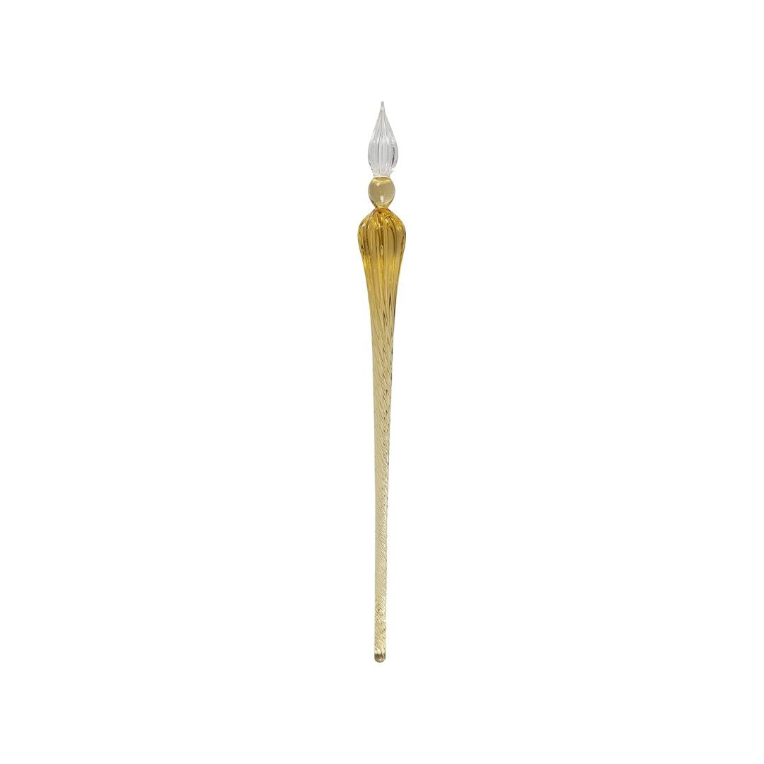 Herbin - Glass Dip Pens - 18cm - Round