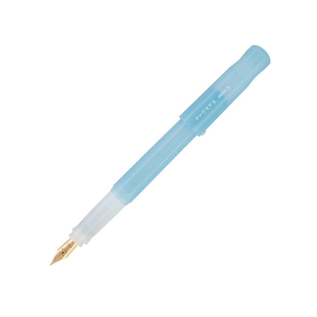 KAKUNO Madoromi Fountain Pen -Medium Nib - Drowsy Light Blue