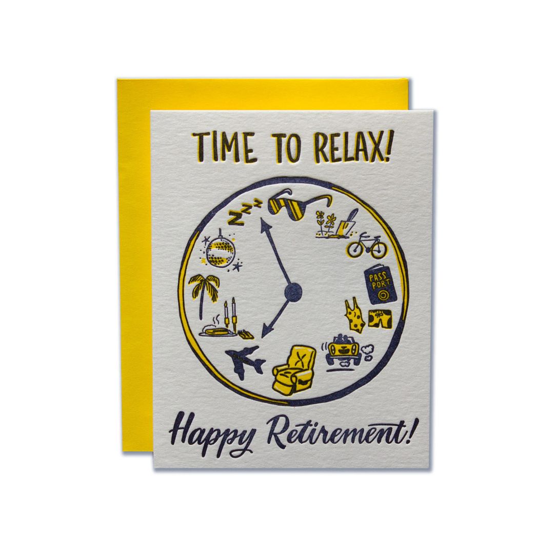 Time to Relax - Card - Ladyfingers Letterpress