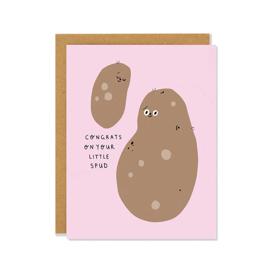 Little Spud - Greeting Card