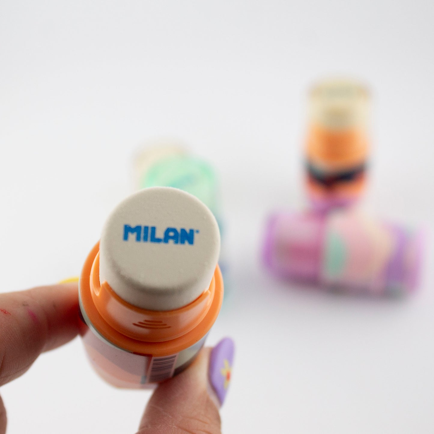 Milan Eraser and Pencil Sharpener Duo