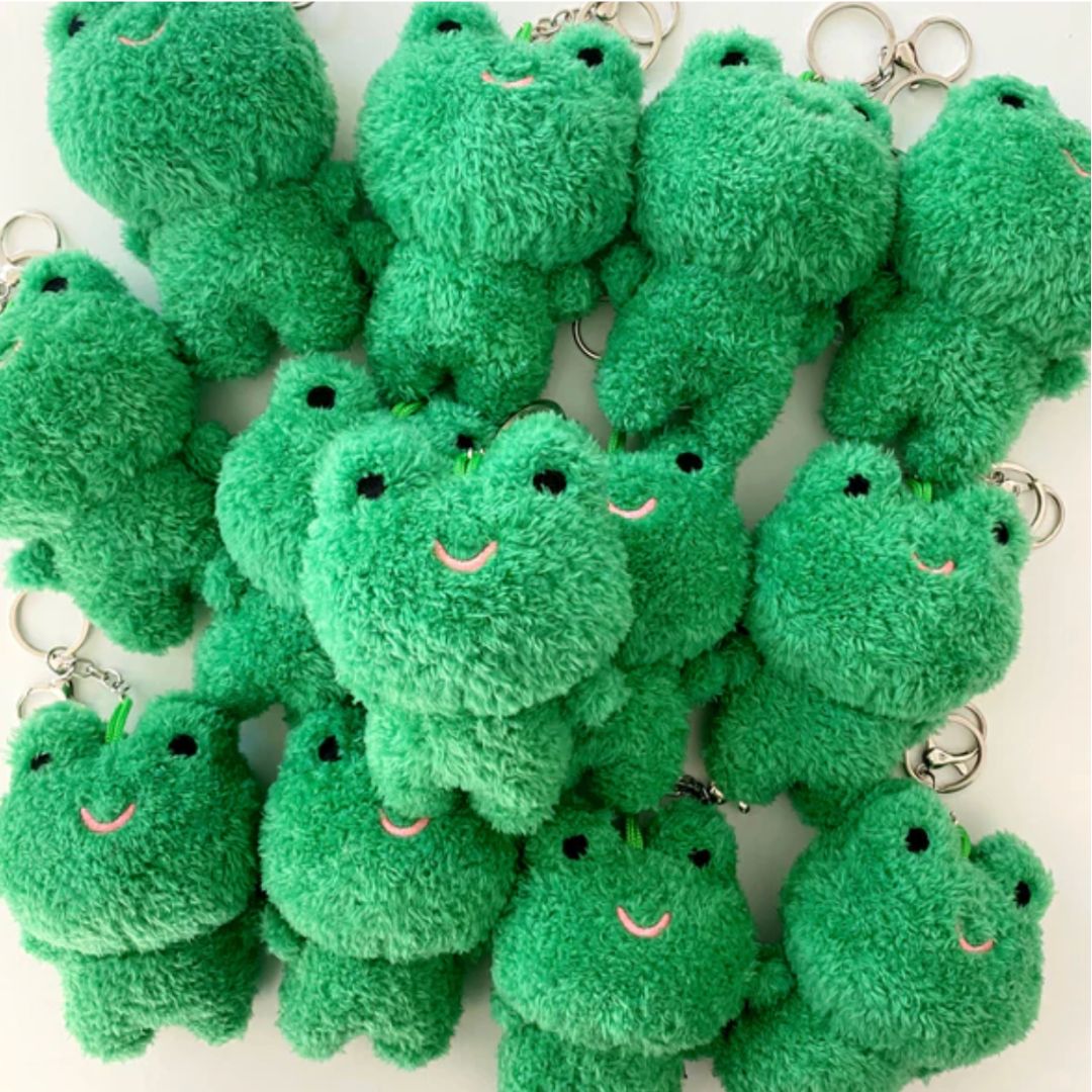Clover The Frog - Plushie Keychain