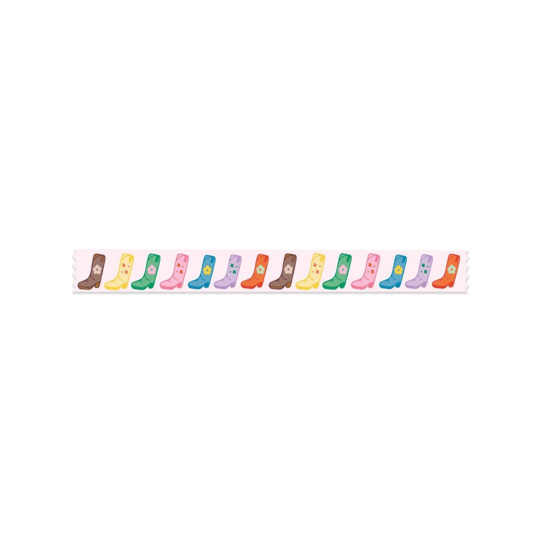 Colorful Boots - Washi Tape