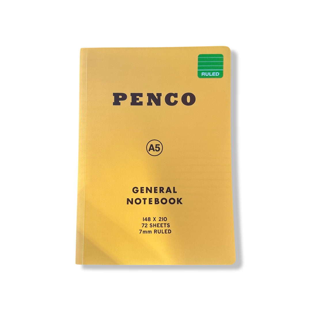 Soft PP Notebook - A5 Ruled - Penco