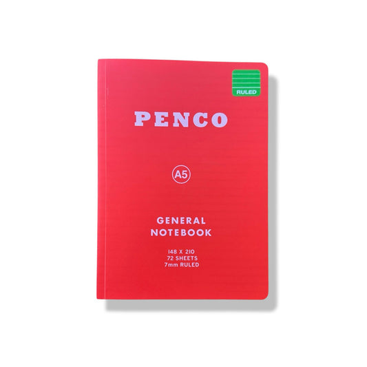 Soft PP Notebook - A5 Ruled - Penco