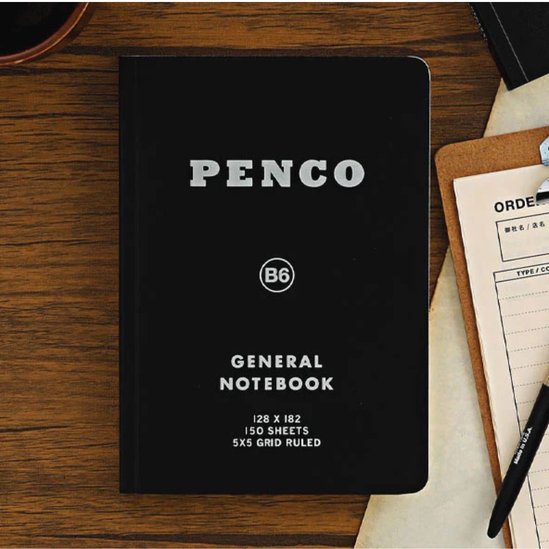 Soft PP Notebook - B6 Grid - Penco
