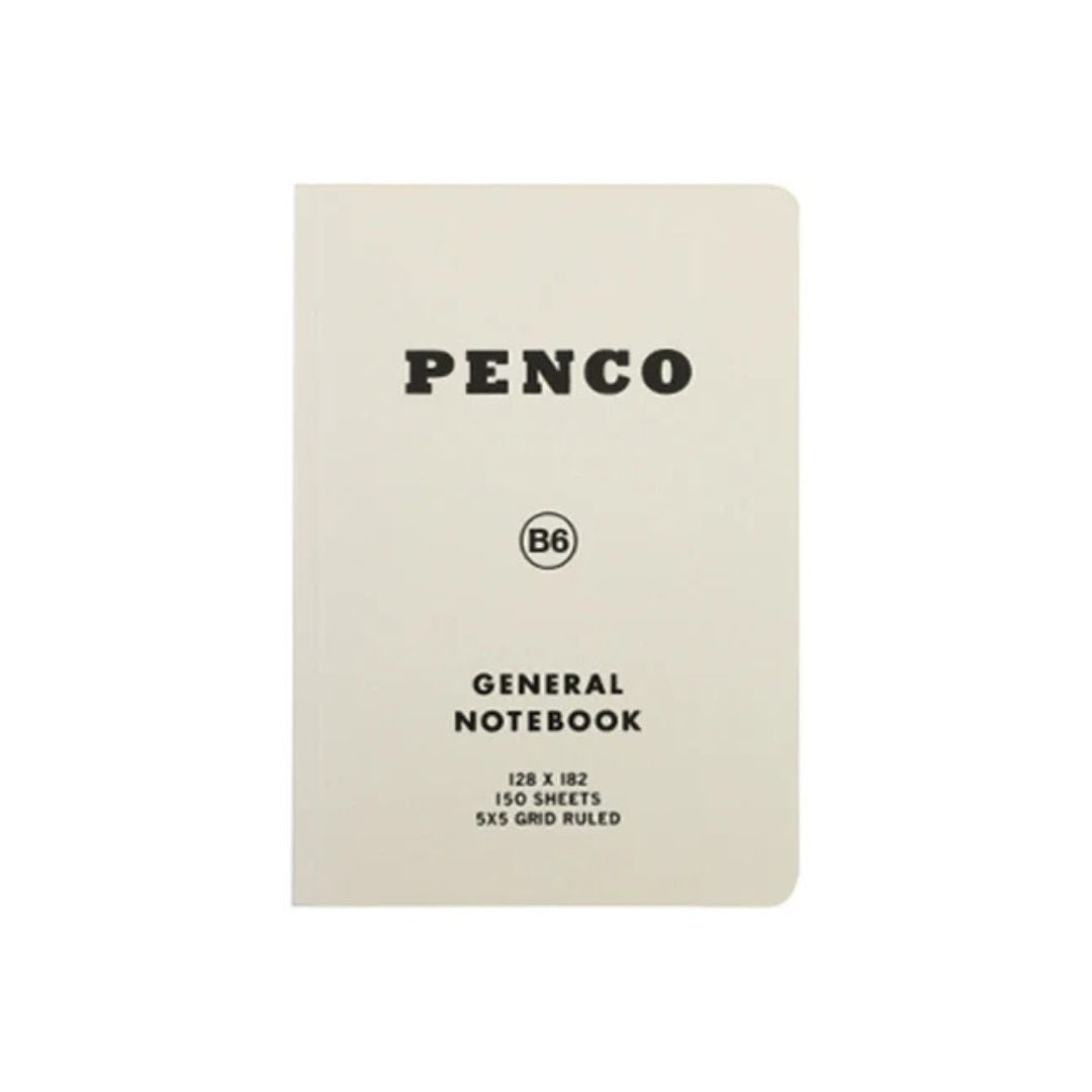 Soft PP Notebook - B6 Grid - Penco