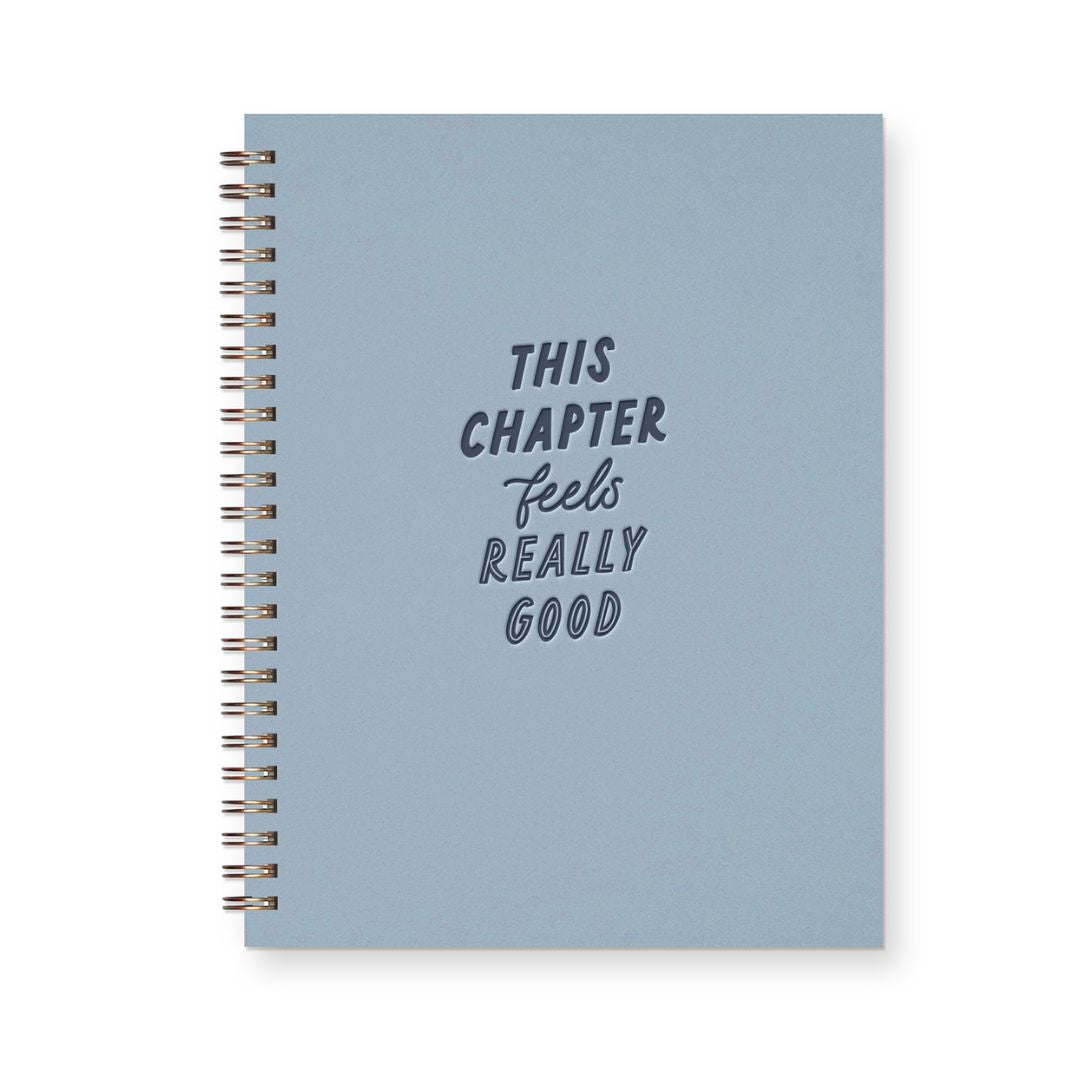 This Chapter Feels Really Good - Lined Journal - Ruff House Print Shop