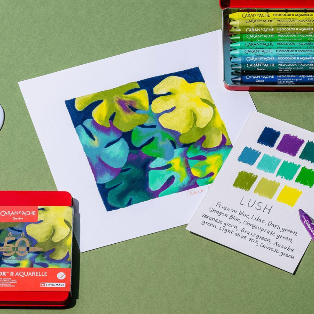 Neocolor II 50th Anniversary - Lush - Caran d'Ache