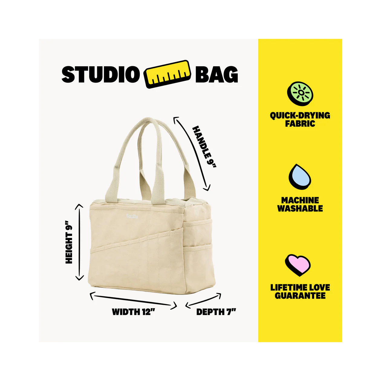 Soolla Studio Artist Project Bag - Boho Beige