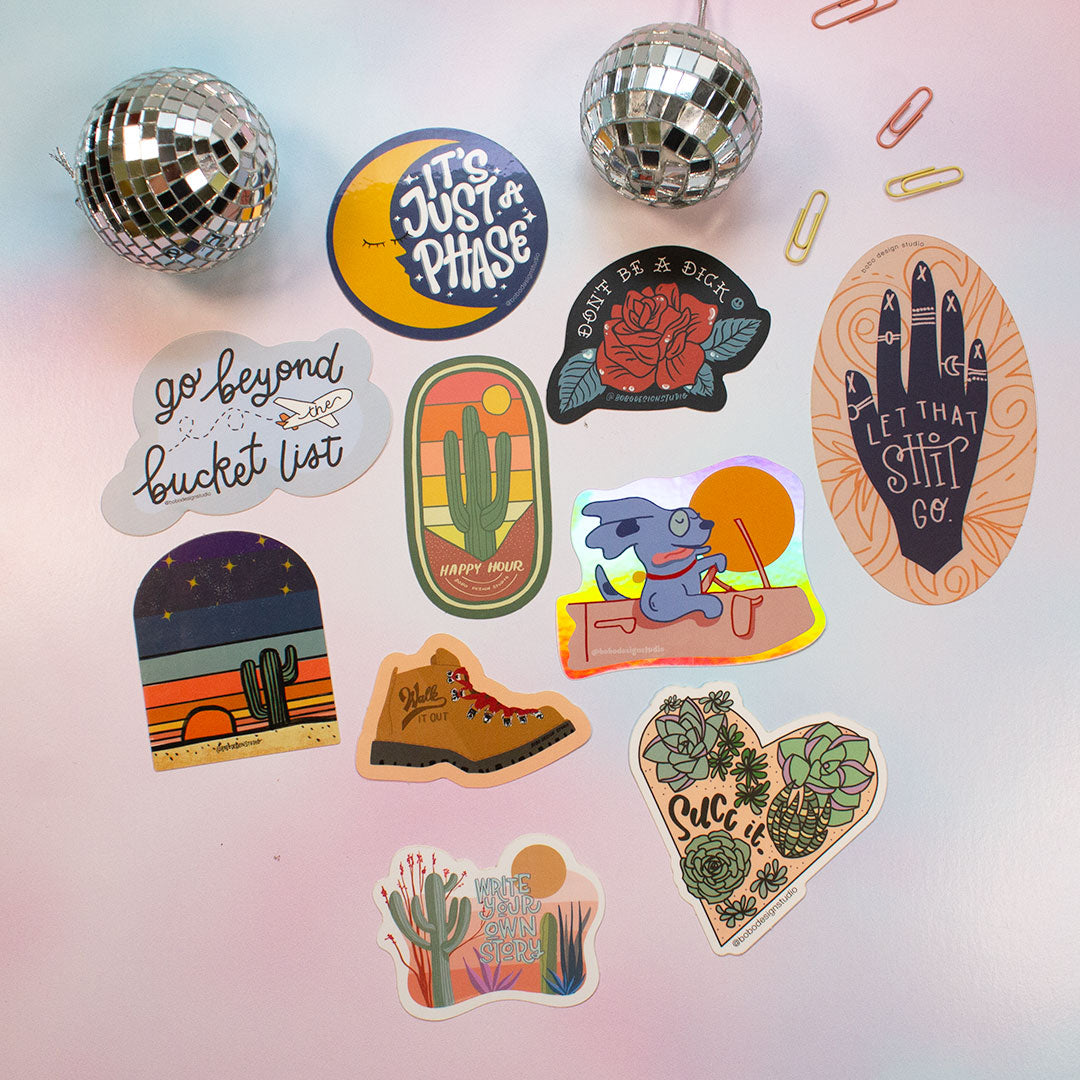 Sticker Bundle - It's Just a Phase