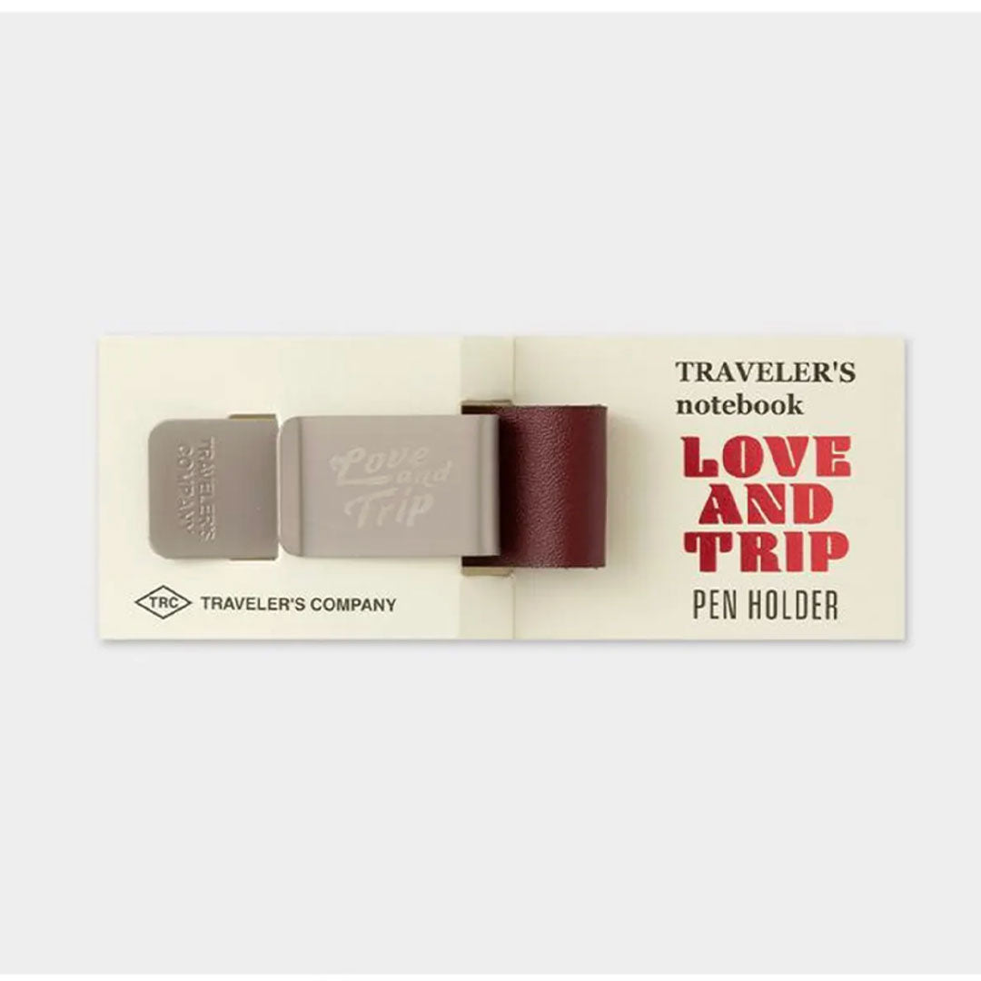 TRAVELER'S NOTEBOOK Love and Trip Pen Holder