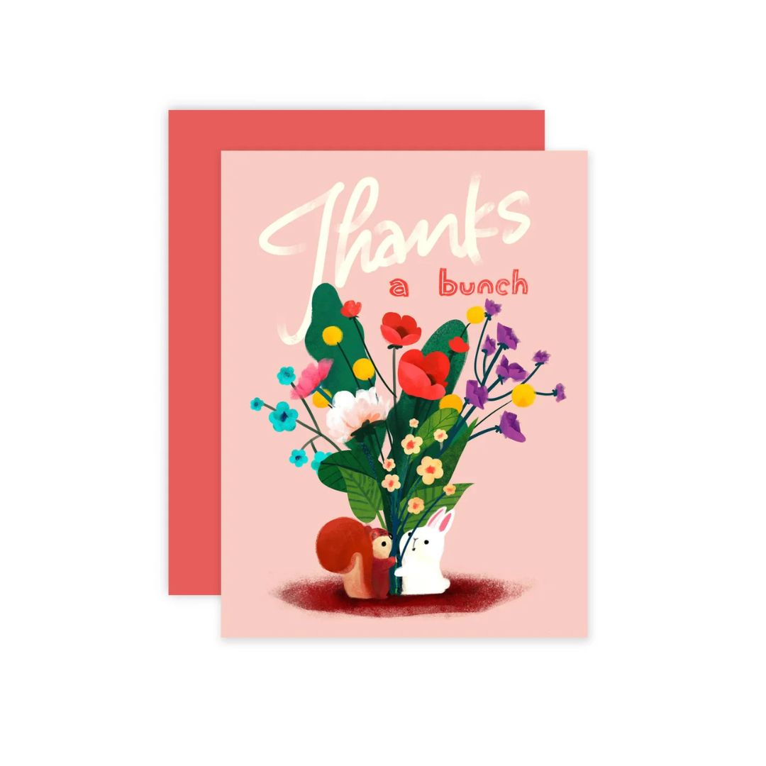 Thanks a Bunch - Card - The Little Red House