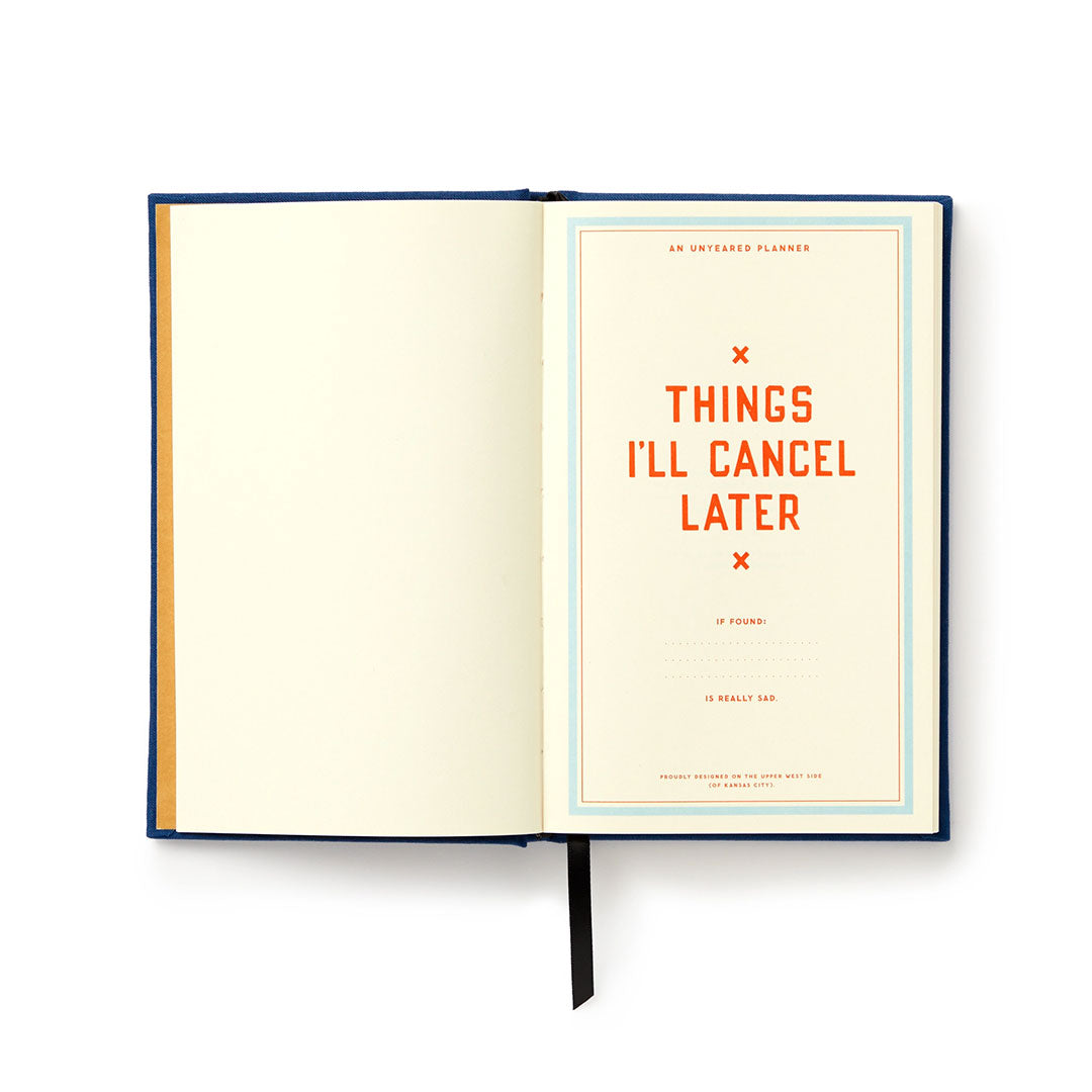 Things I'll Cancel Later Undated Mini Planner