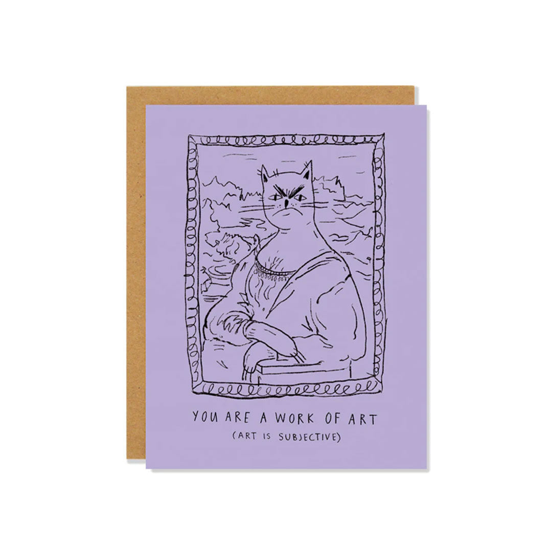 Work of Art - Greeting Card