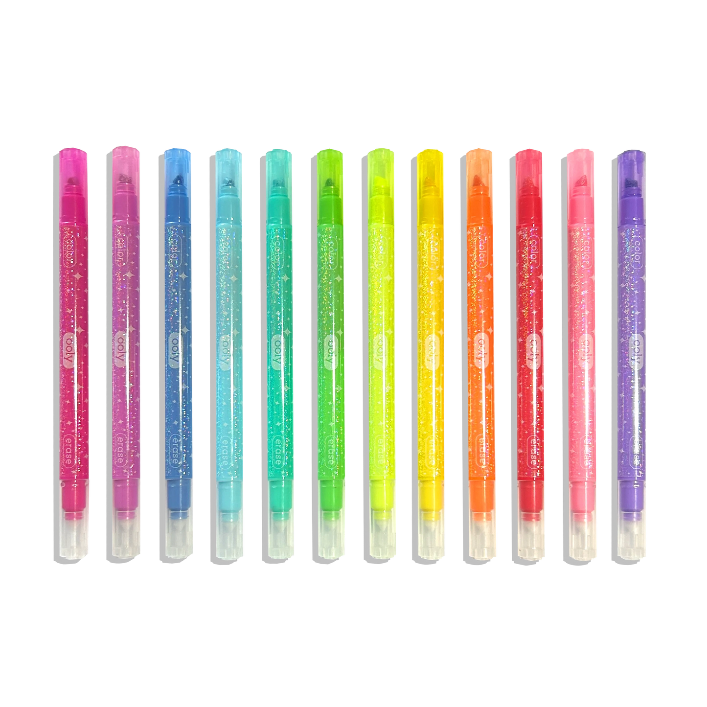 Make No Mistake Glittery Erasable Markers - OOLY