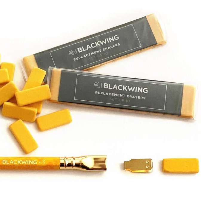 Blackwing Replacement Erasers- Assorted Colors