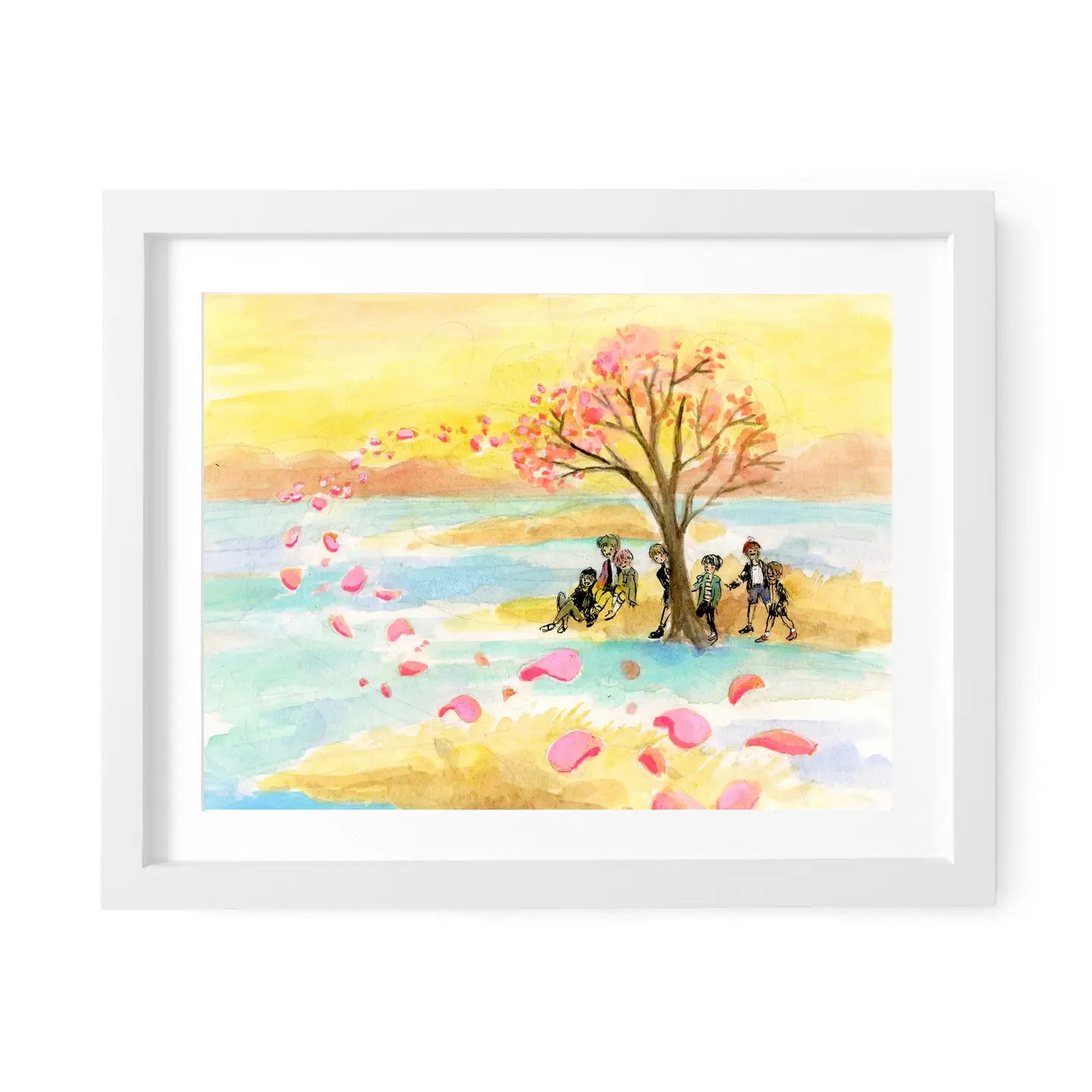 Bts Spring Day Mini Art Print