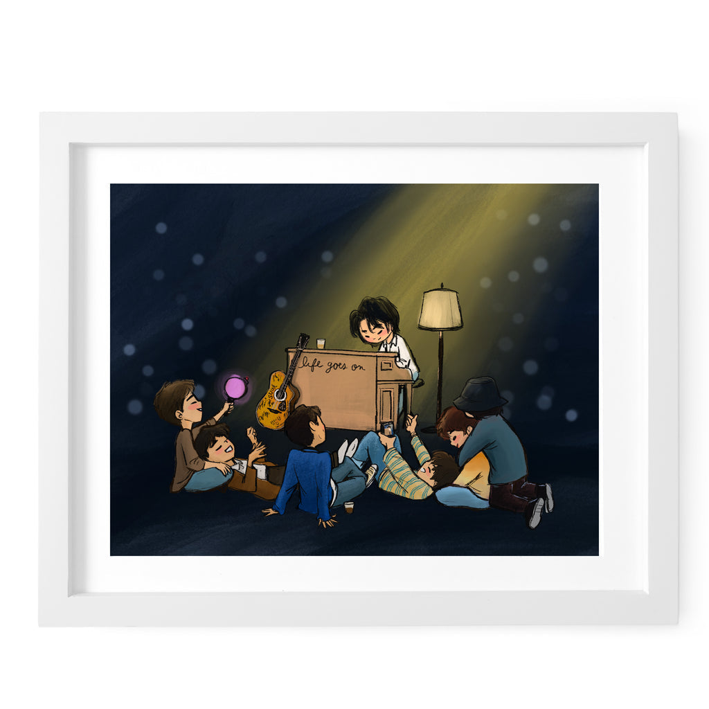 BTS Agust D OT7- Art Print - 8x10 - Le Petit Elefant