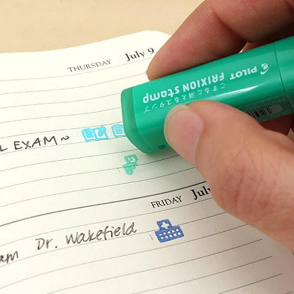 Pilot Frixion Stamp - Pink Cat