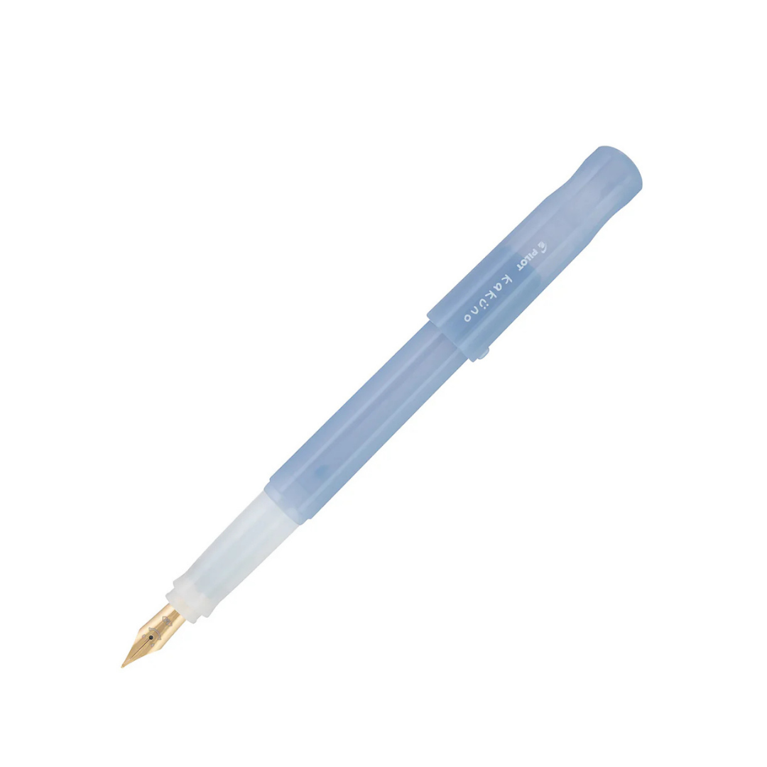 KAKUNO Madoromi Fountain Pen -Medium Nib - Drowsy Blue