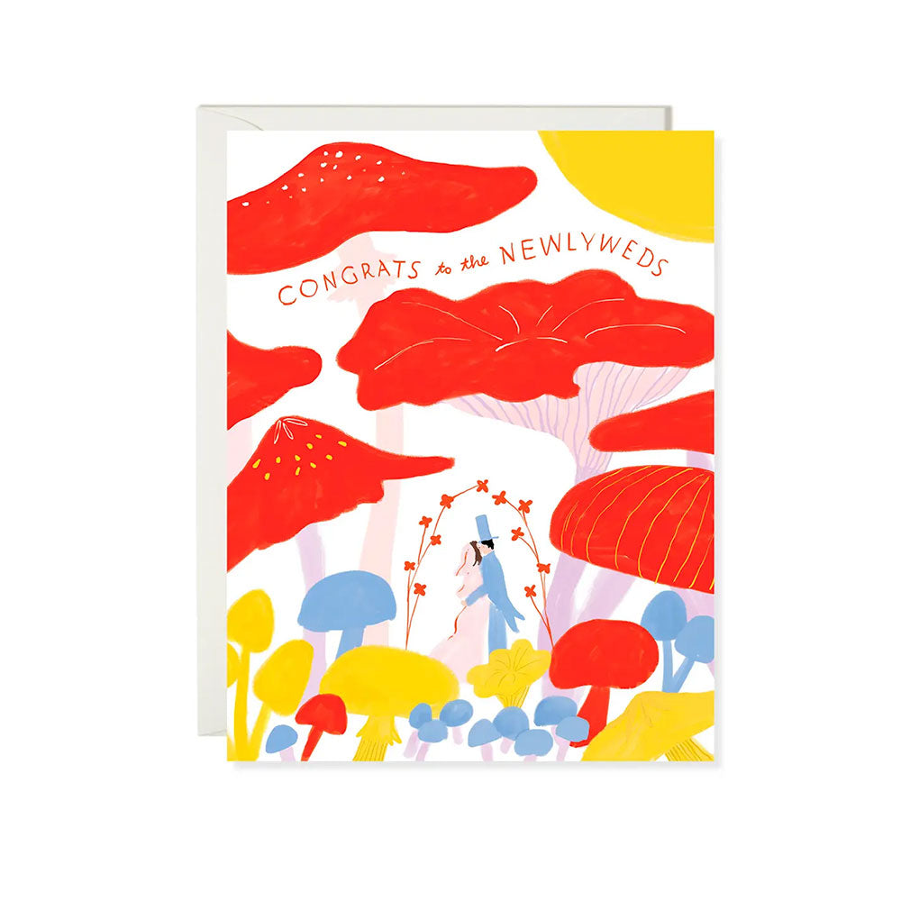 Congrats to the Newlyweds- Greeting Card