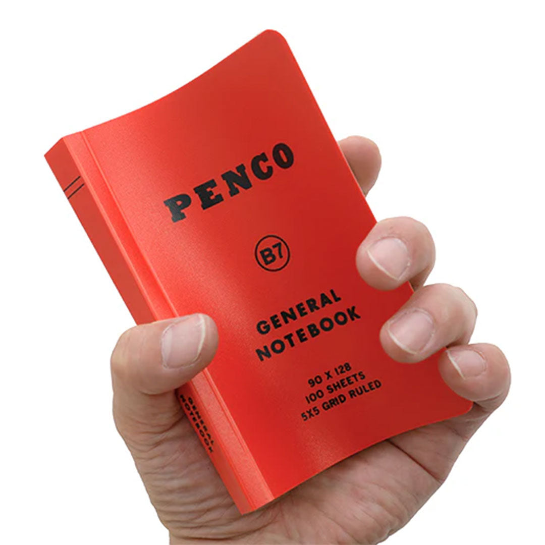 Soft PP Notebook - B7 Grid - Penco