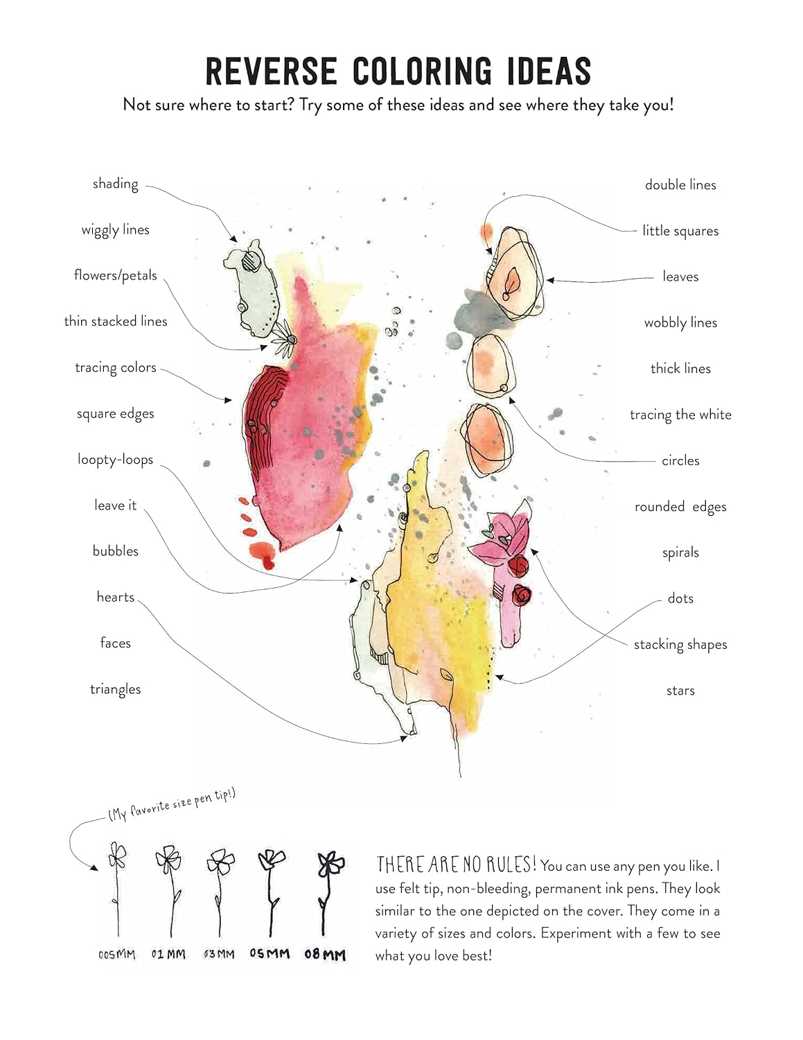 Reverse Coloring Book - Kendra Norton