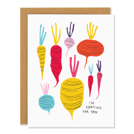 I'm Rooting for You - Greeting Card