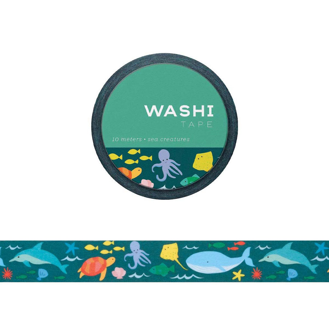 Sea Creatures Washi Tape
