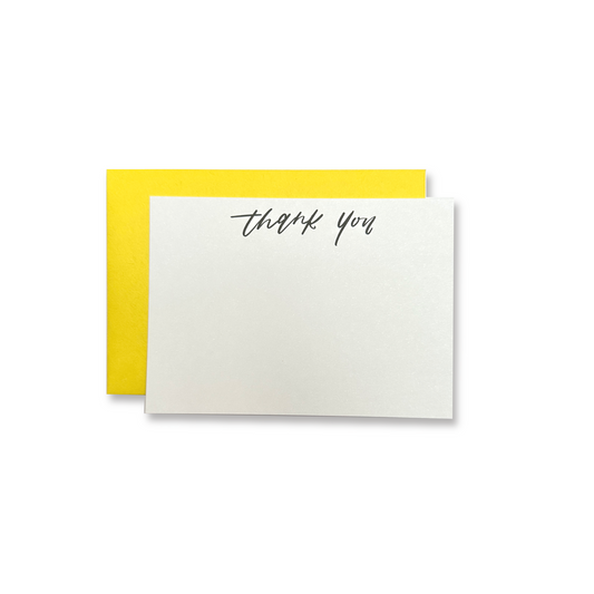 Thank You - Note Card Set