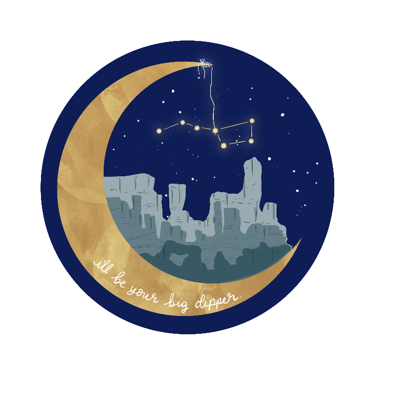 Big Dipper Sticker from the Celestial Celebrations set