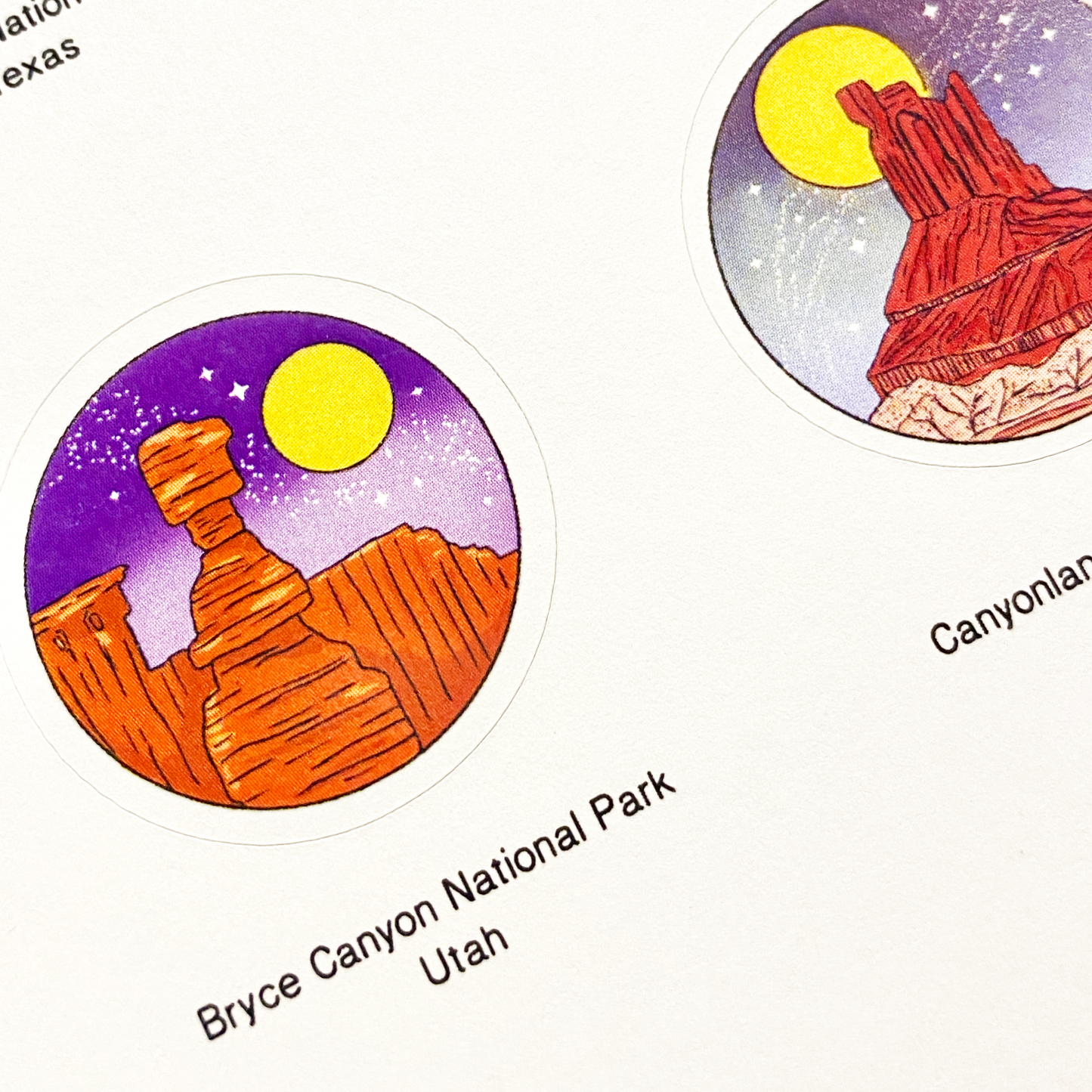 National Parks Wanderlust Passport Sticker Book