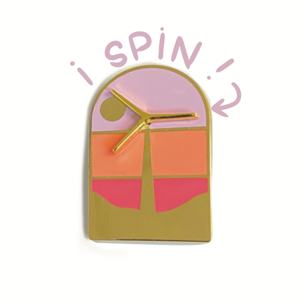 Palm Springs Windmill Pin