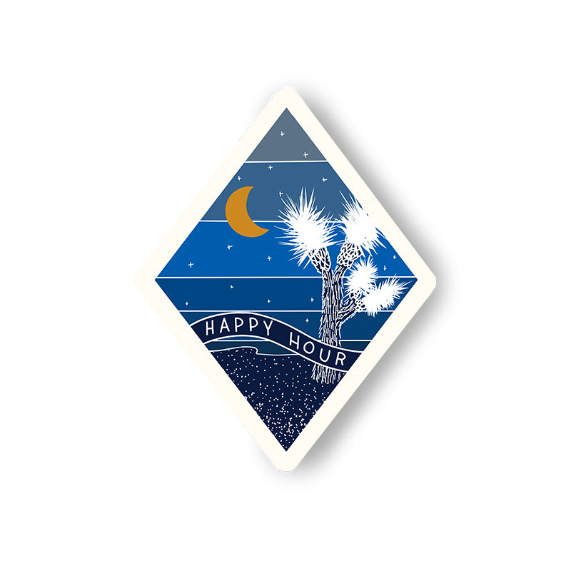 The bobo design studio Joshua Tree Happy Hour Sticker