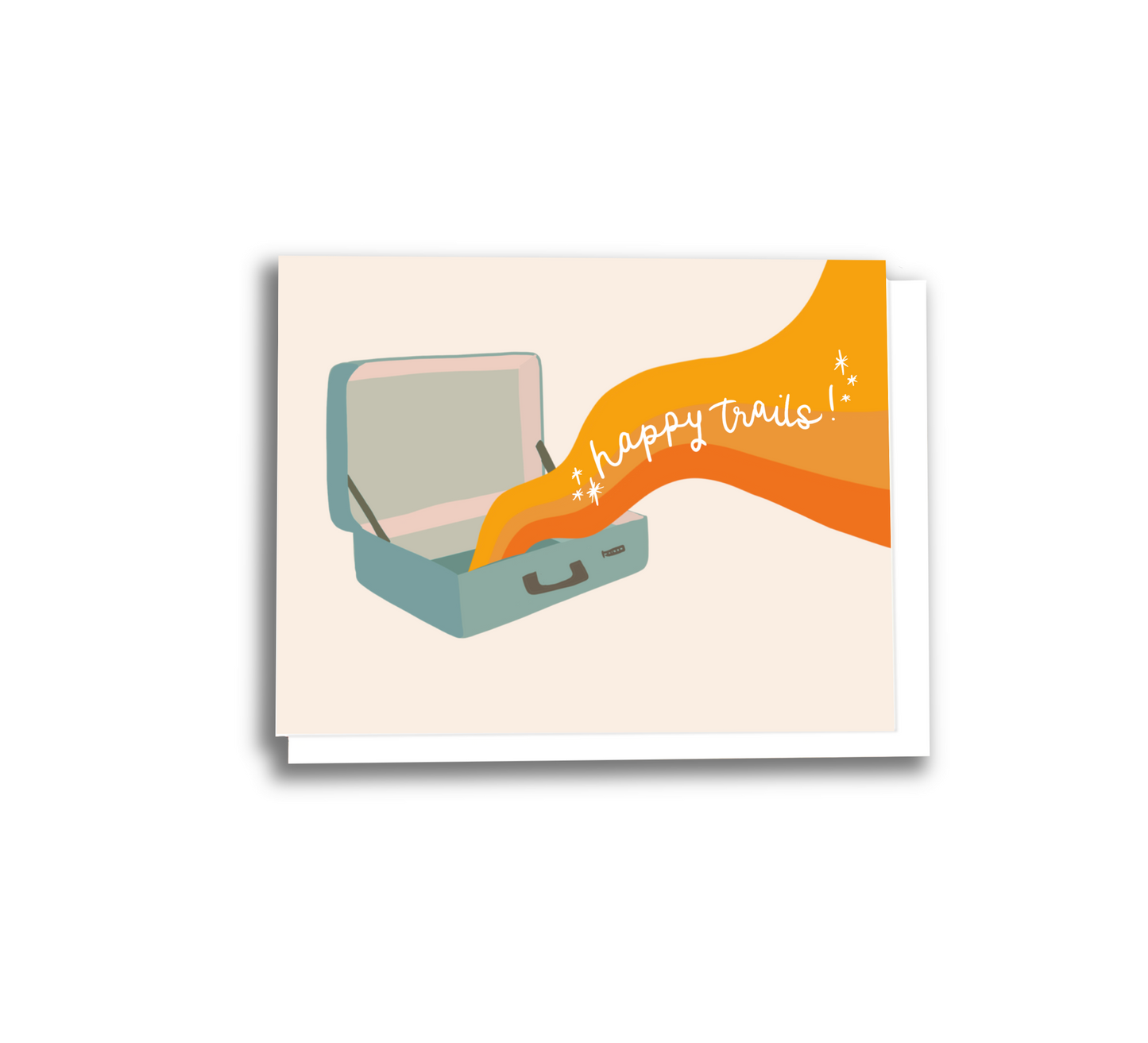 Happy Trails - Greeting Card - bobo