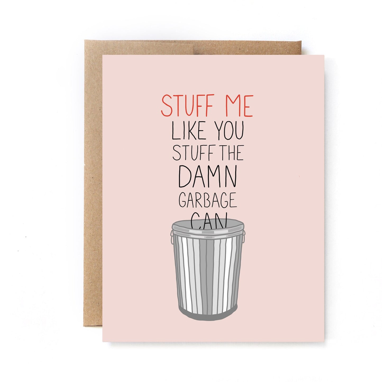 Stuff me Sexy Valentine Card - Unblushing
