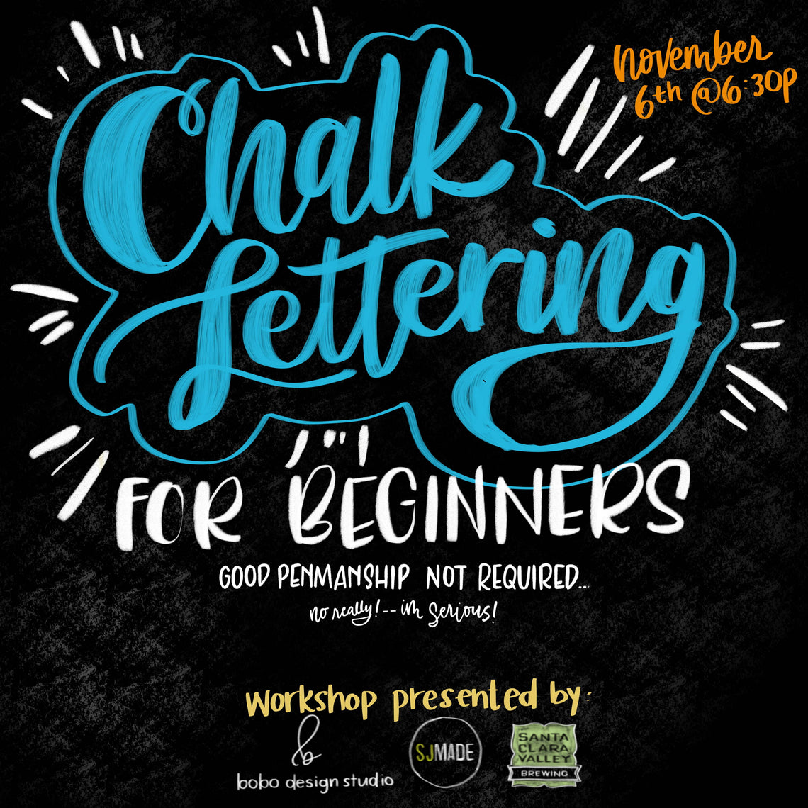 Chalk Lettering for Beginners Workshop is Live!