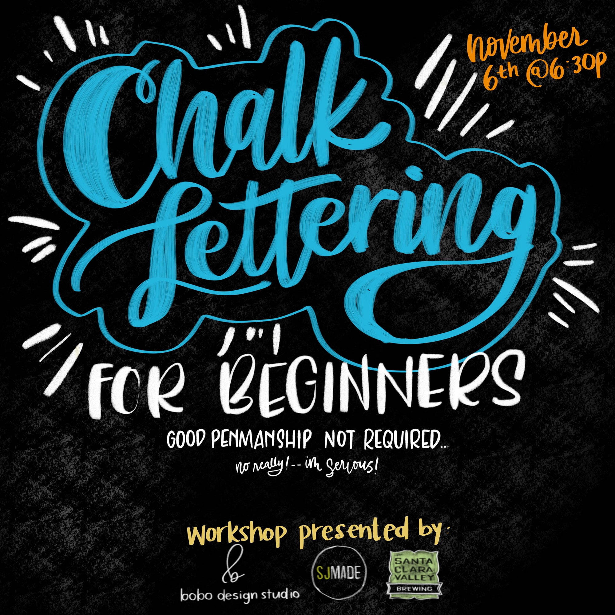 Chalk Lettering for Beginners Workshop is Live!